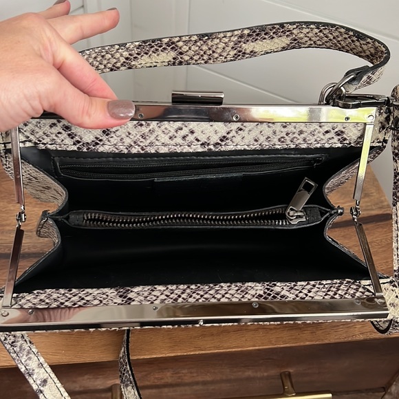 Vintage python embossed leather, made in Italy - Picture 11 of 17